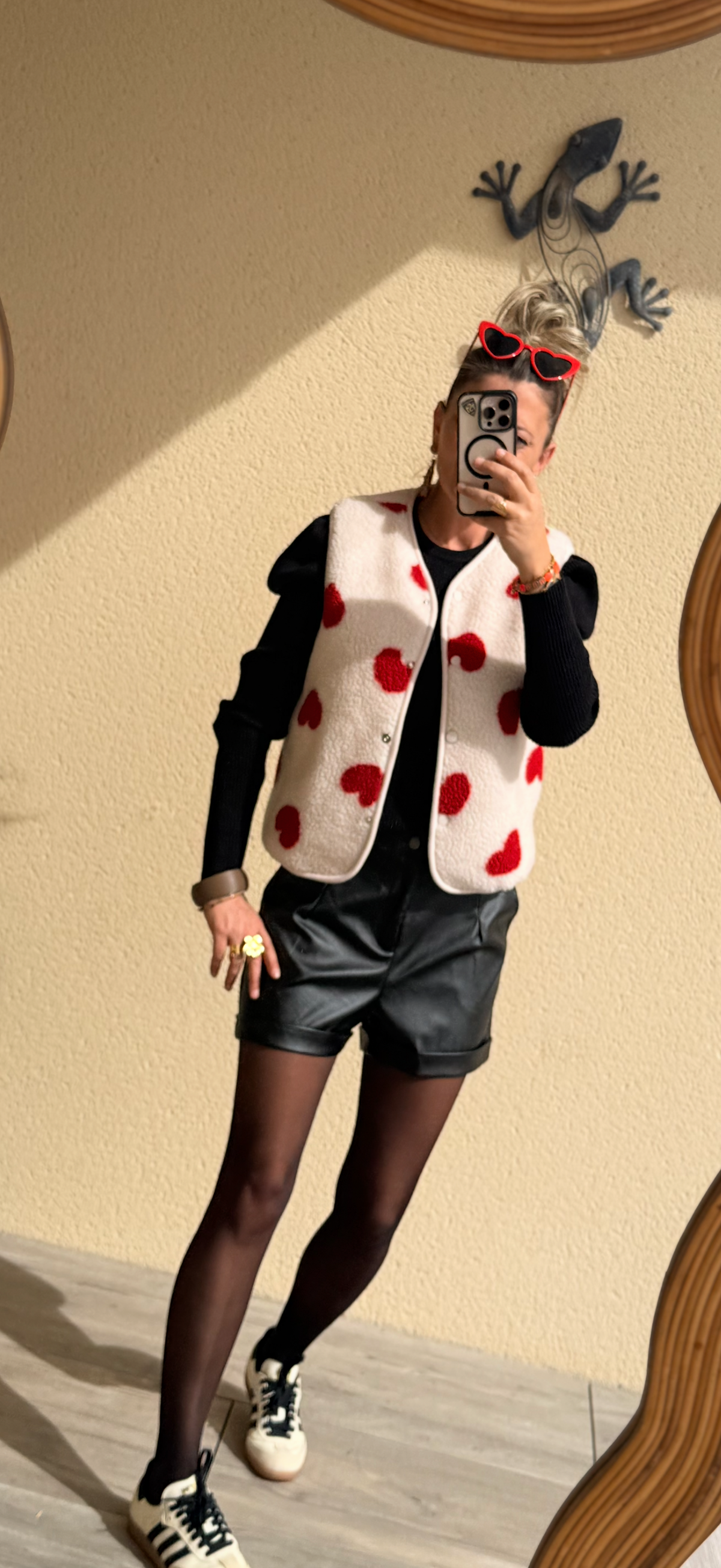 Top Melanie manches bouffantes