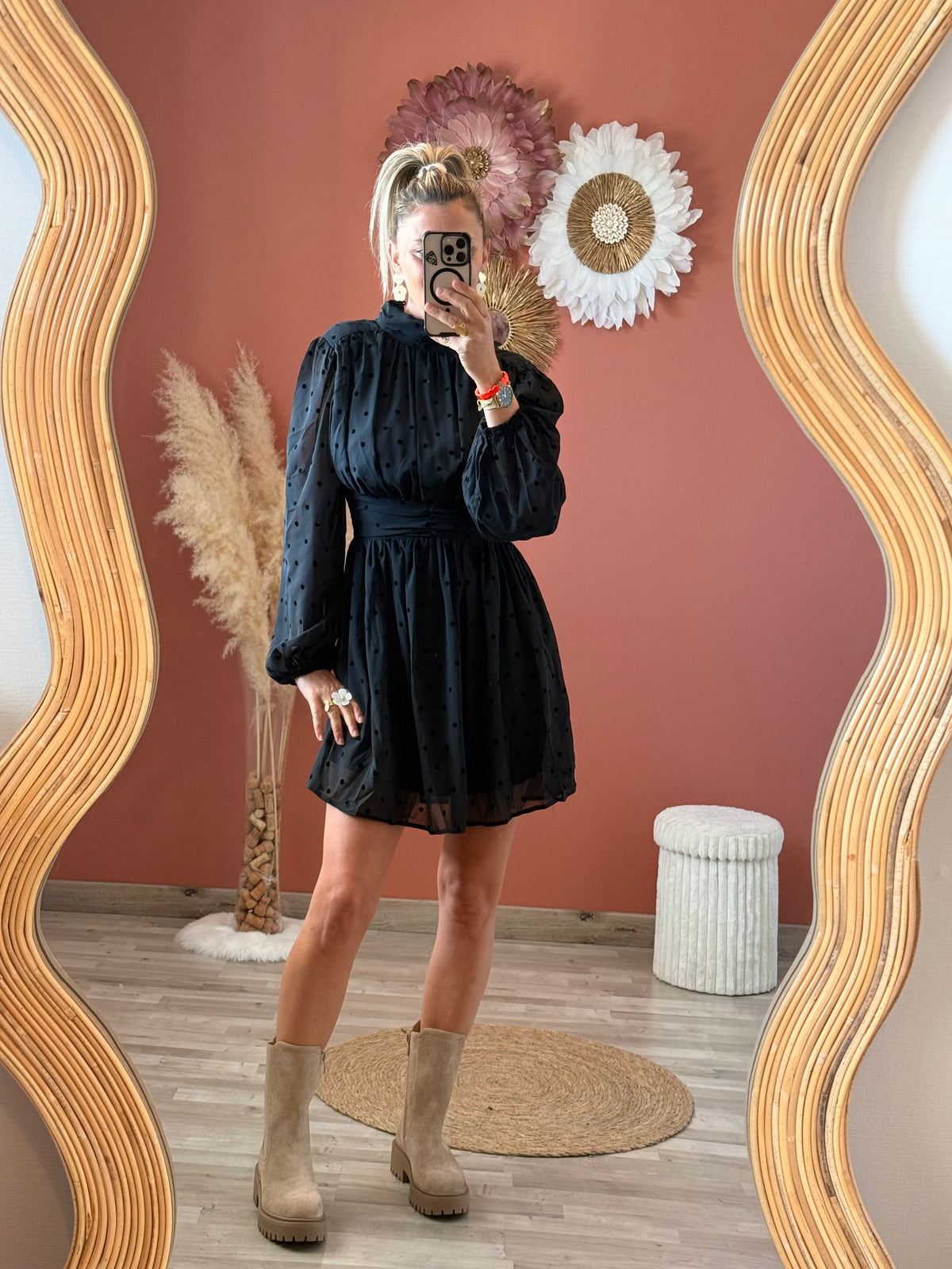 Robe Ă pois Steph đź–¤