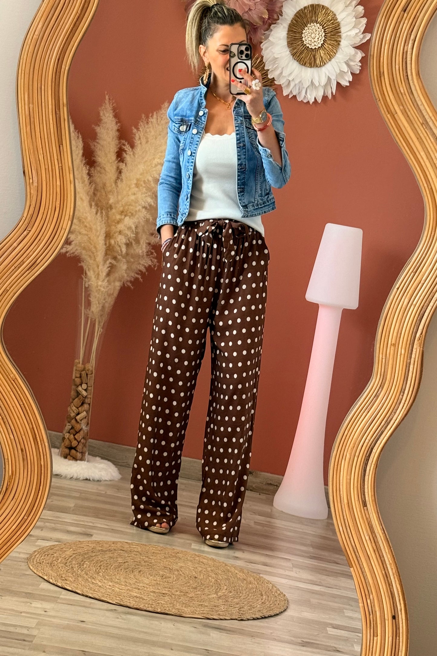 Pantalon à pois Eddine