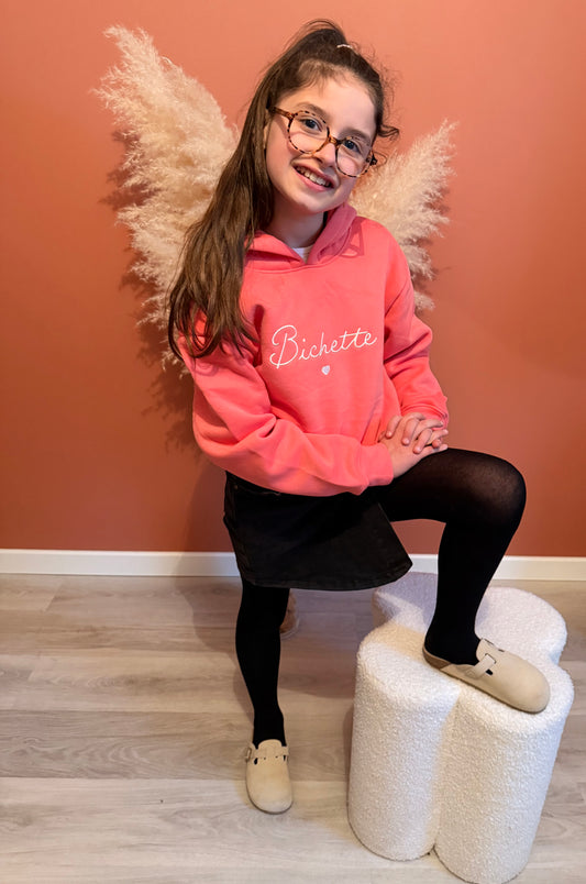 Sweat à capuche matchy matchy Bichette 👧