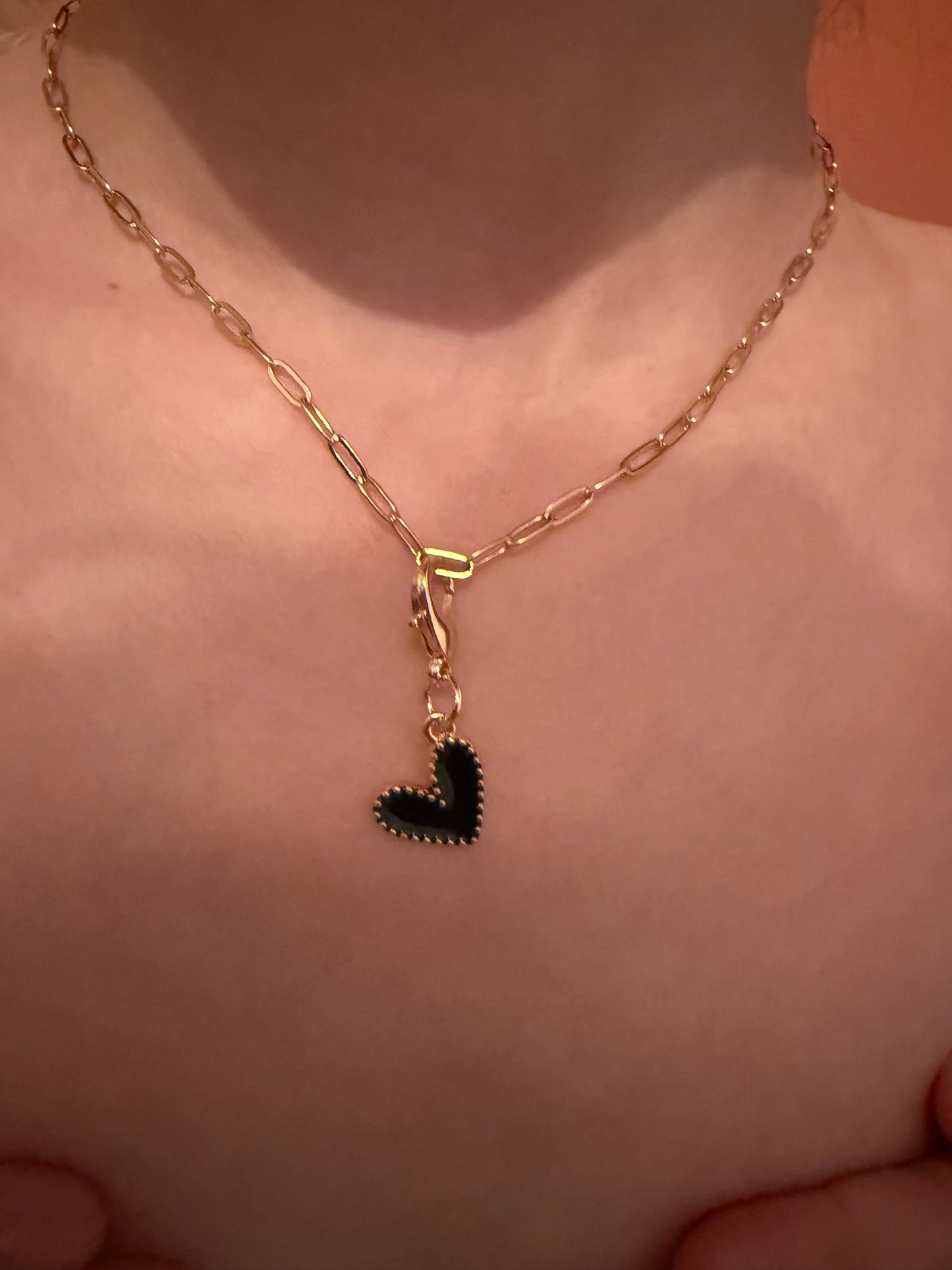 Collier grosse maille personnalisable