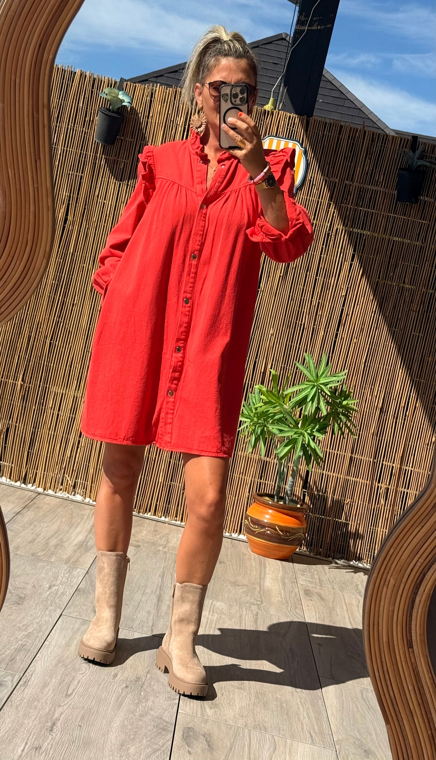Robe chemise Romane