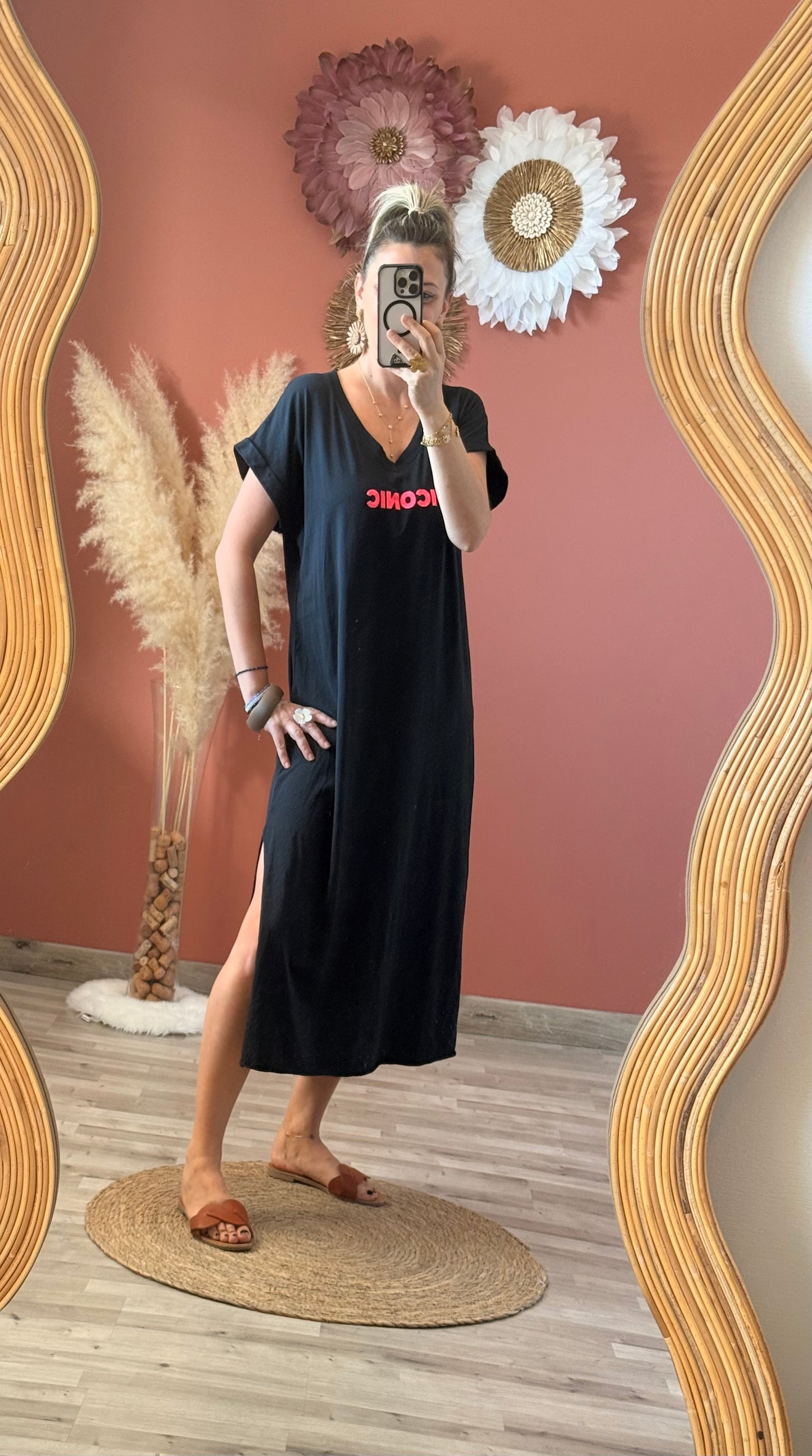 Robe longue Iconic