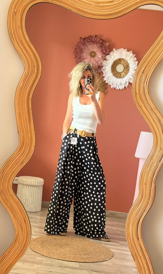 Pantalon à pois Malo