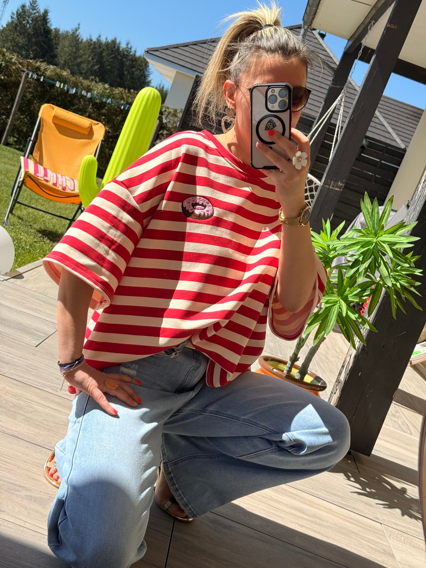 Haut oversize Lenny