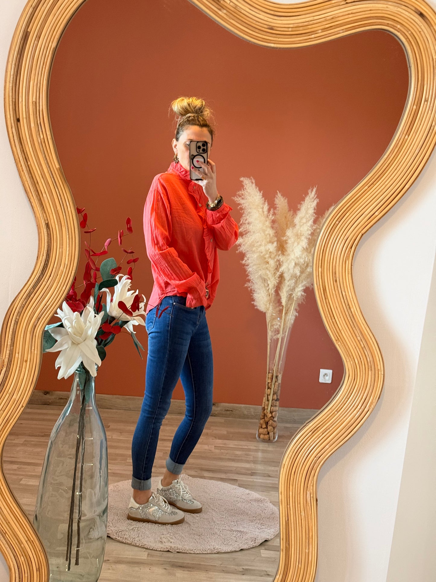 Chemise froufrou Solea 🧡