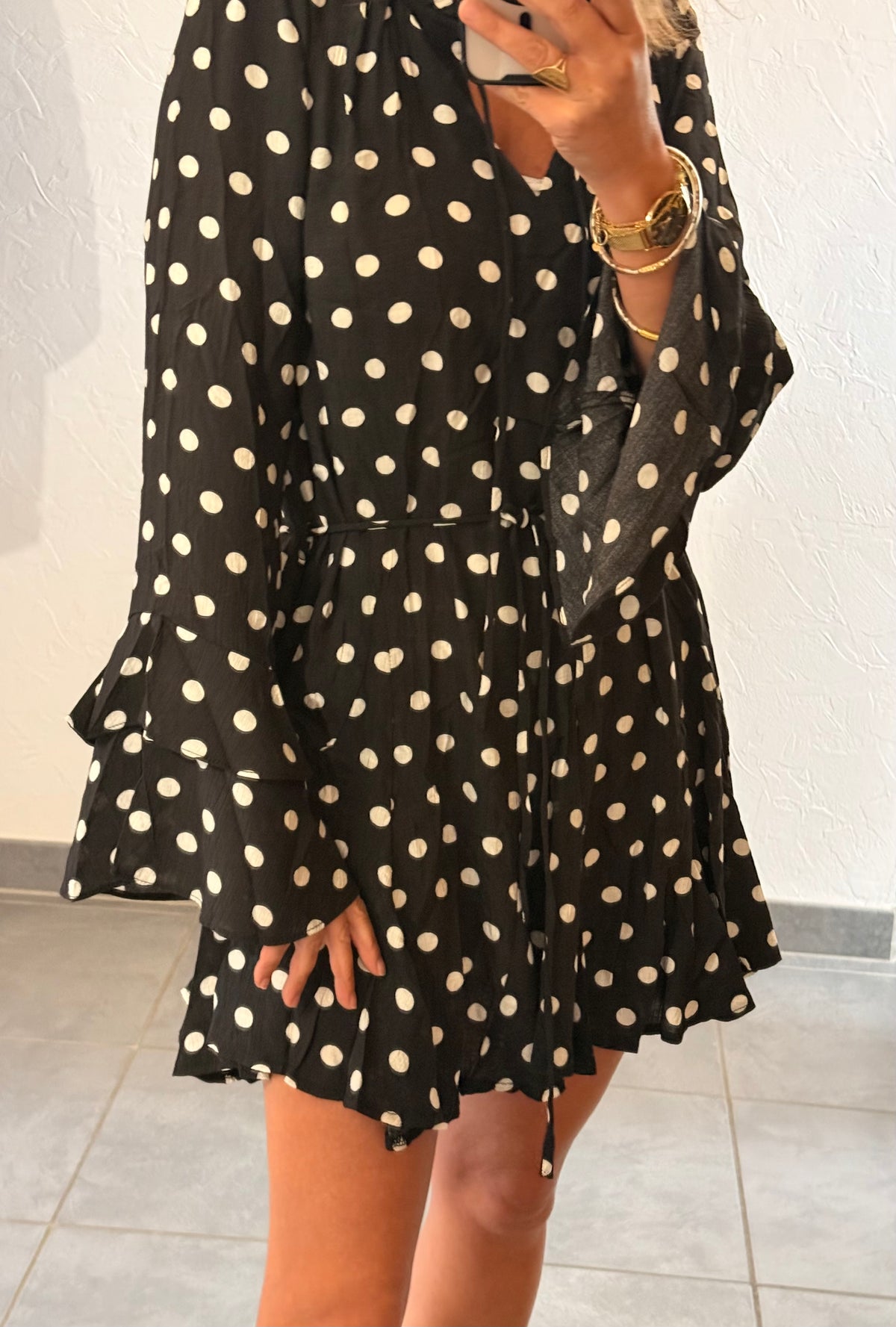 Robe à pois
