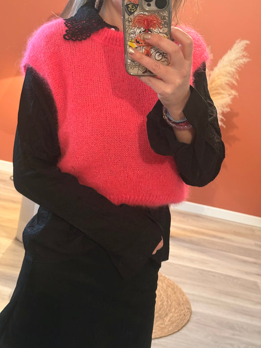 Pull sans manche 🩷