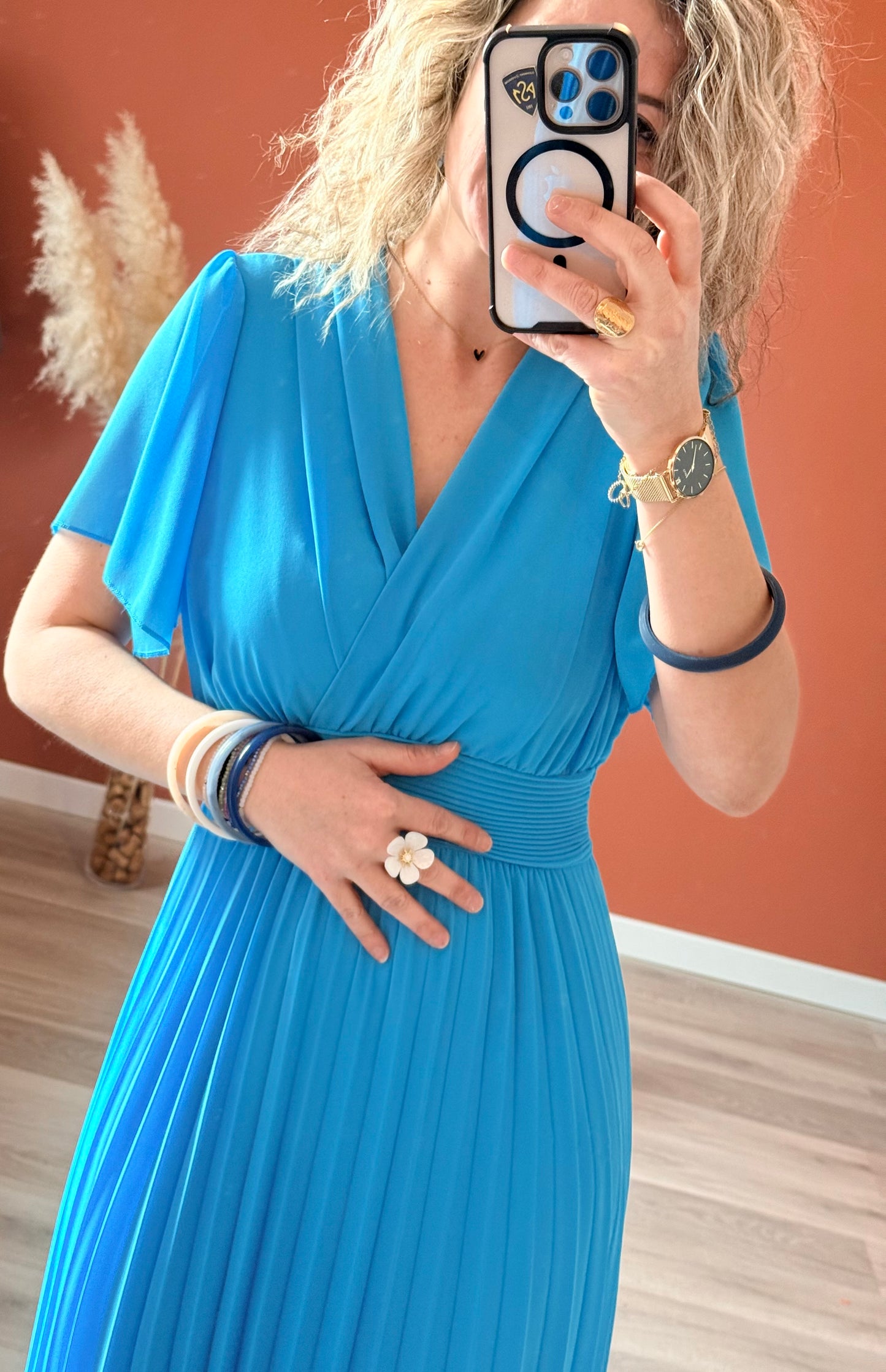 Robe Nanou 🩵 plissée