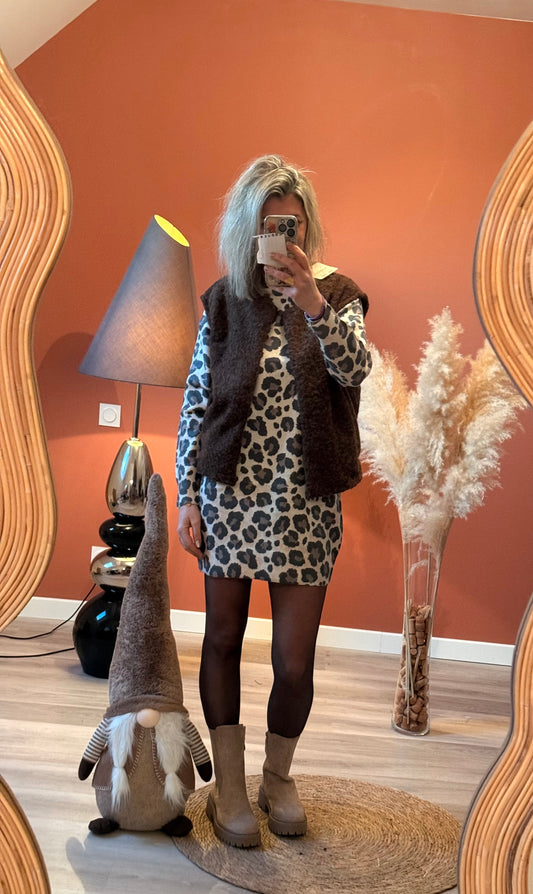 Robe léopard Lina 🐆
