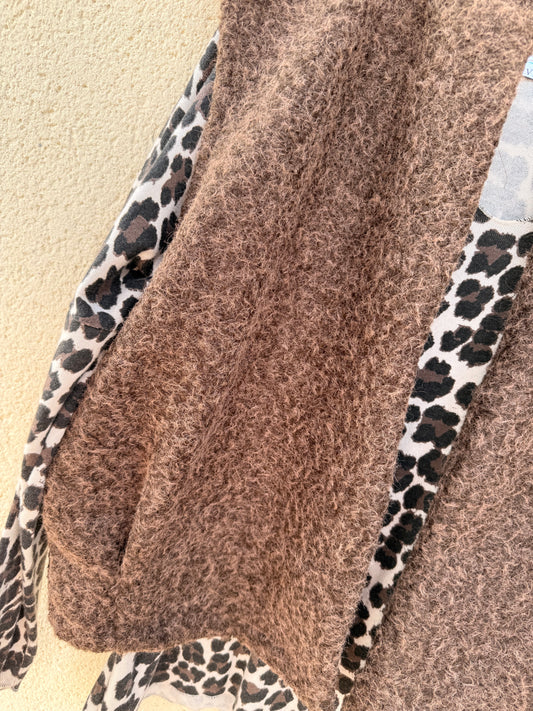 Gilet sans manches pulpeuse