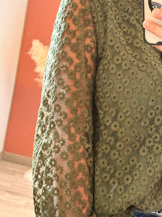 Chemise en dentelle Joséphine