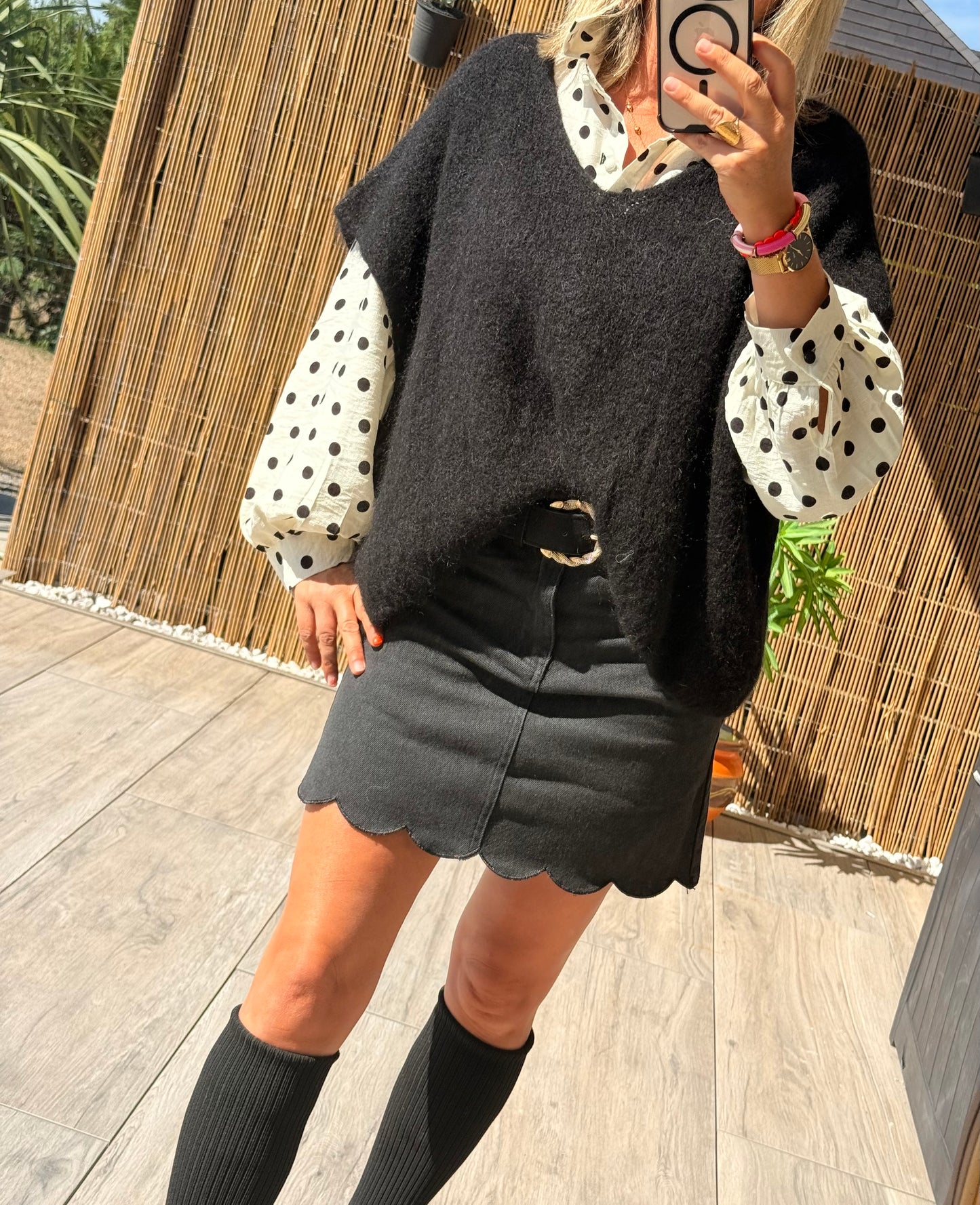 Pull sans manches
