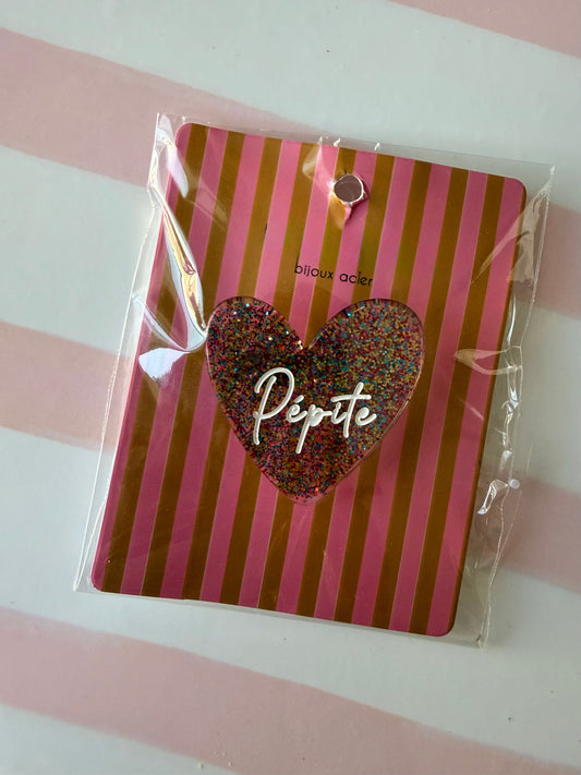 Broche Pépite 🫶