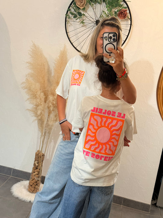 Tee shirt Soleil 👧