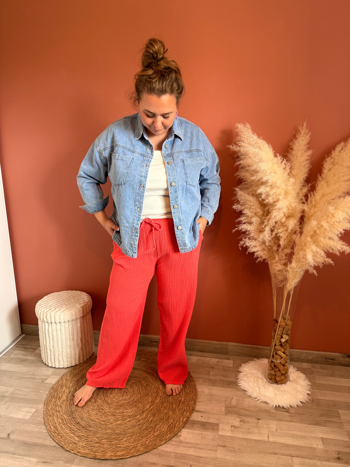 Surchemise oversize Romy en jean