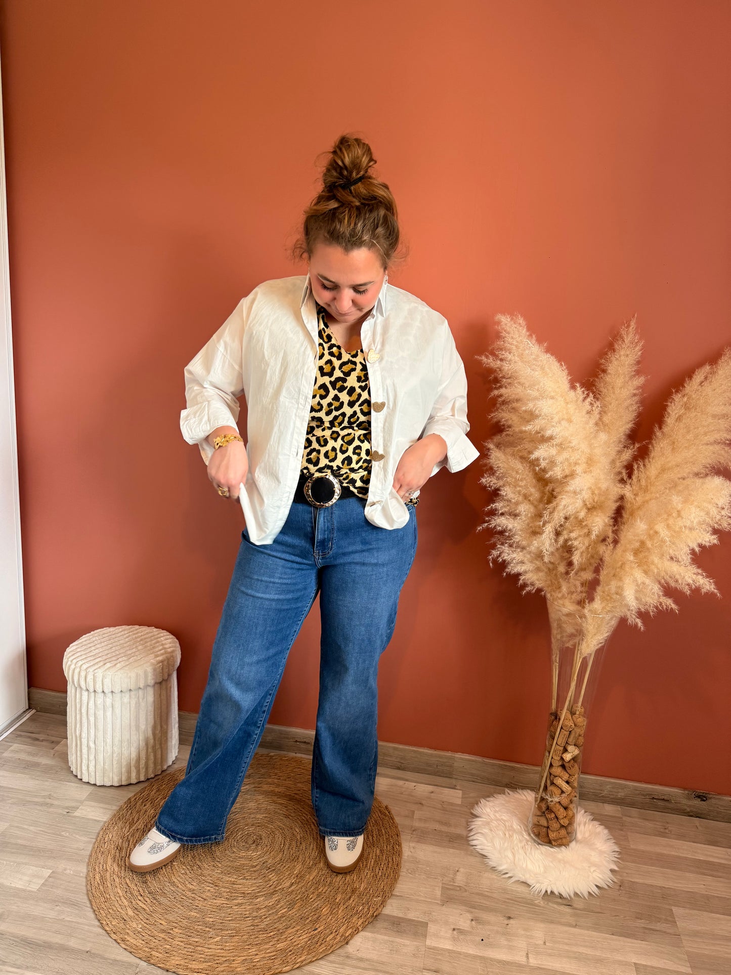 Jeans Clemence pulpeuse 💙🖤