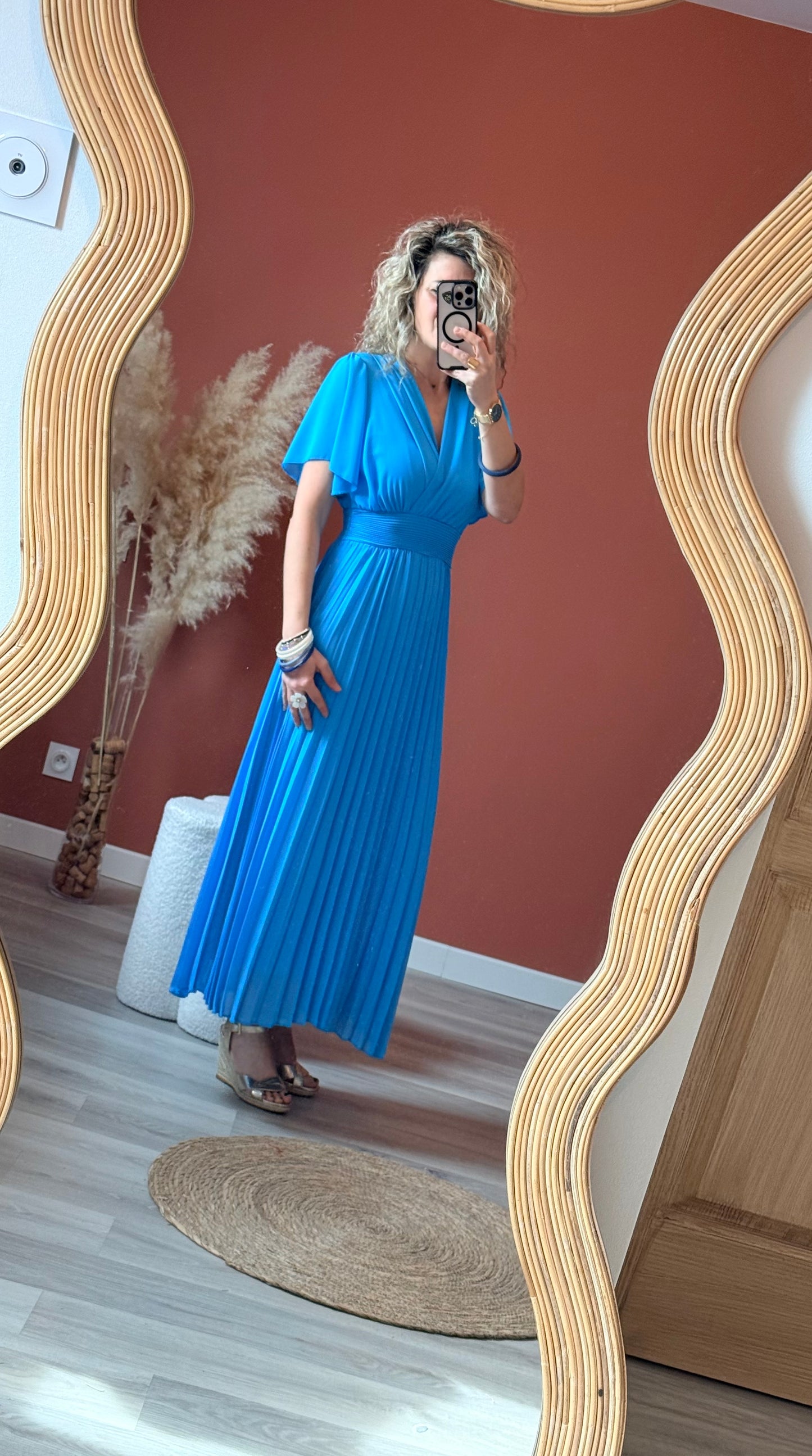 Robe Nanou 🩵 plissée