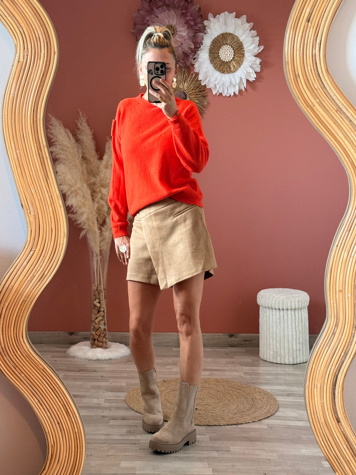 Jupe short Eva