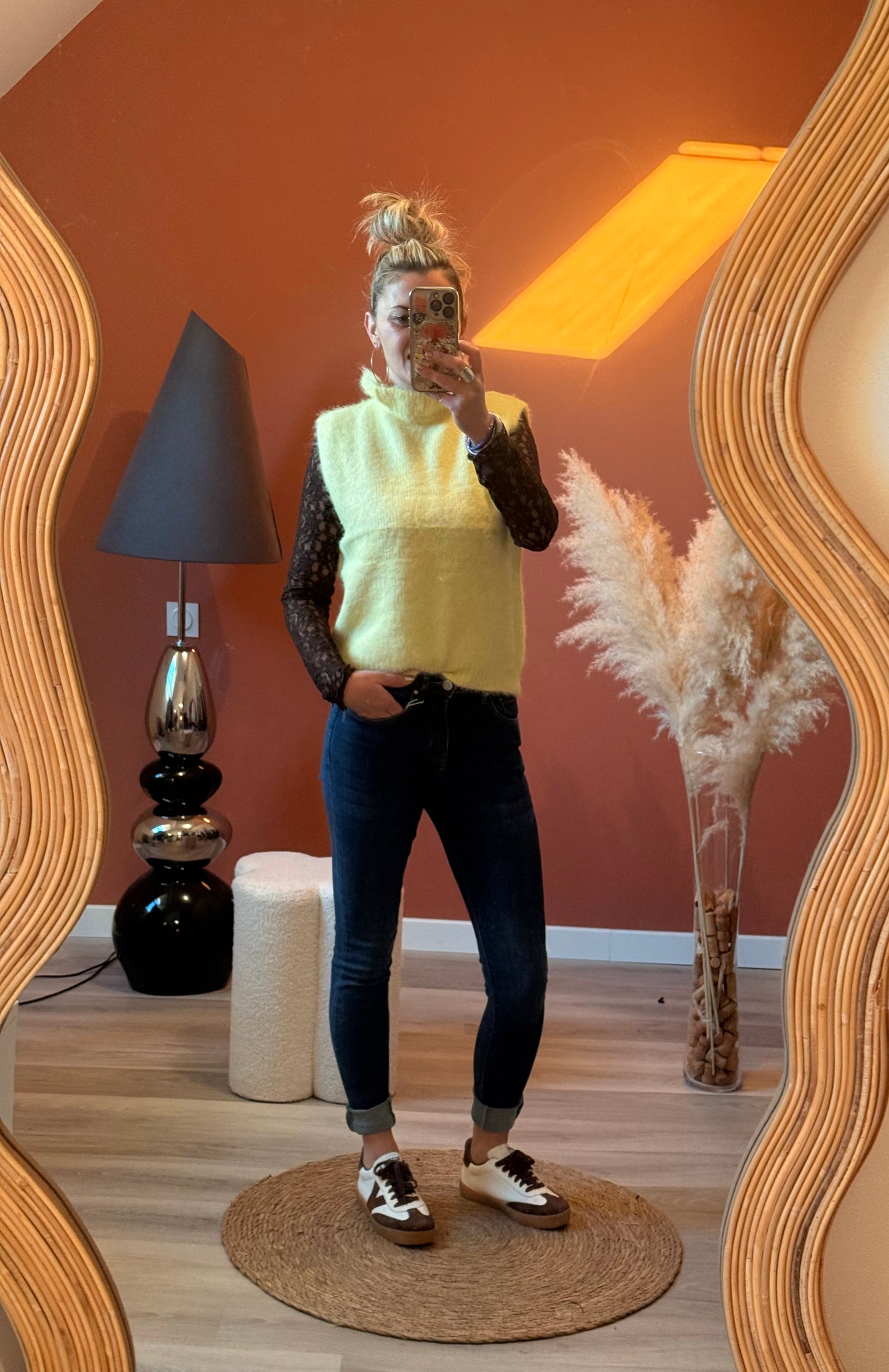 Pull sans manche Zola