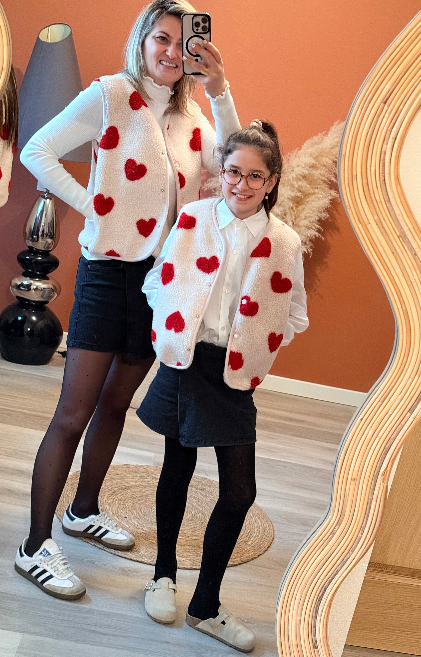 Gilet à cœur Enfant 👧