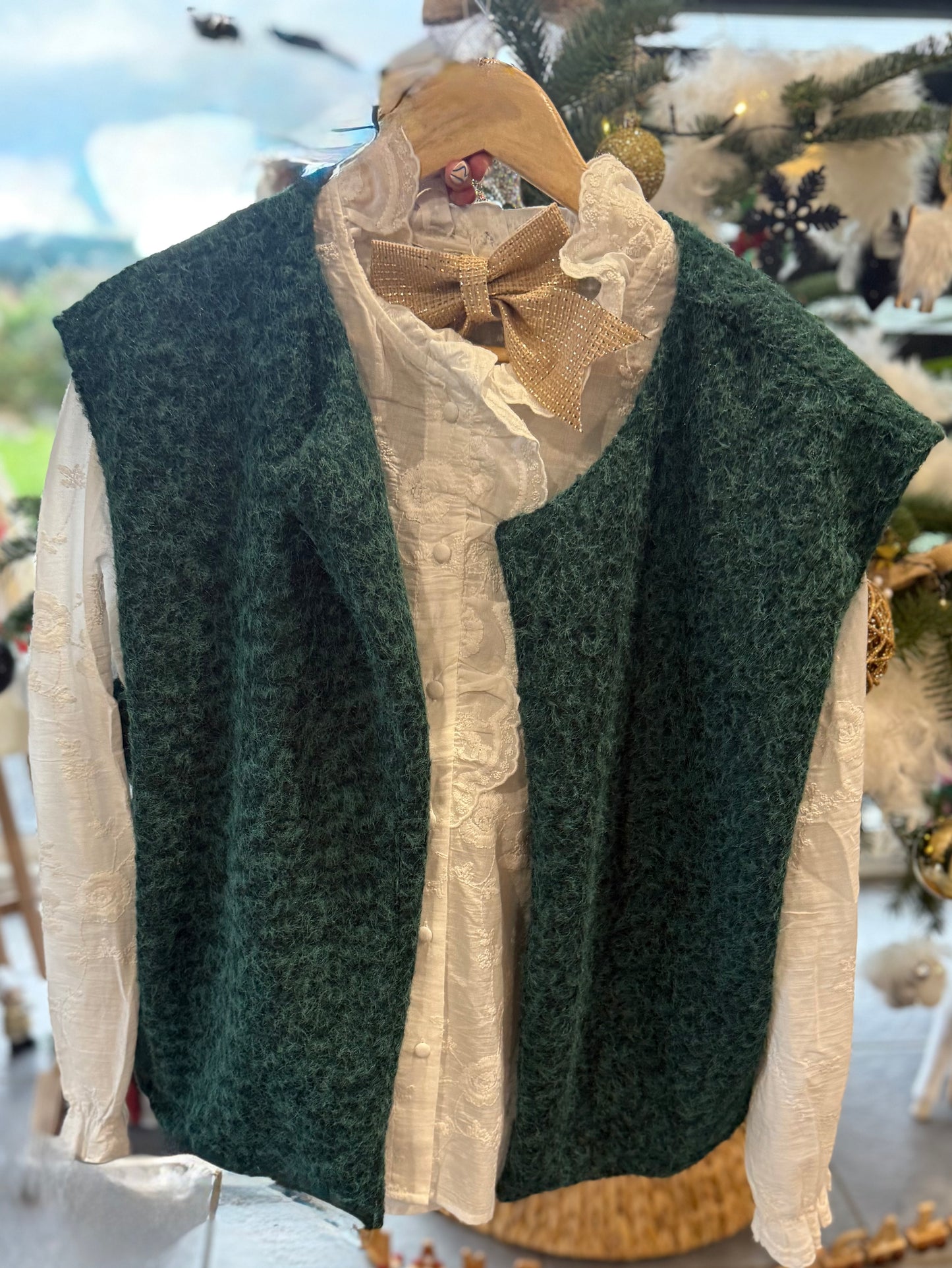 Gilet sans manches pulpeuses Victoire 🫶