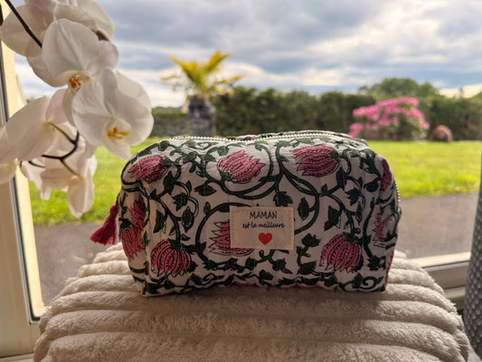 Trousse de toilette ou de maquillage 💄Maman est là meilleure 🫶