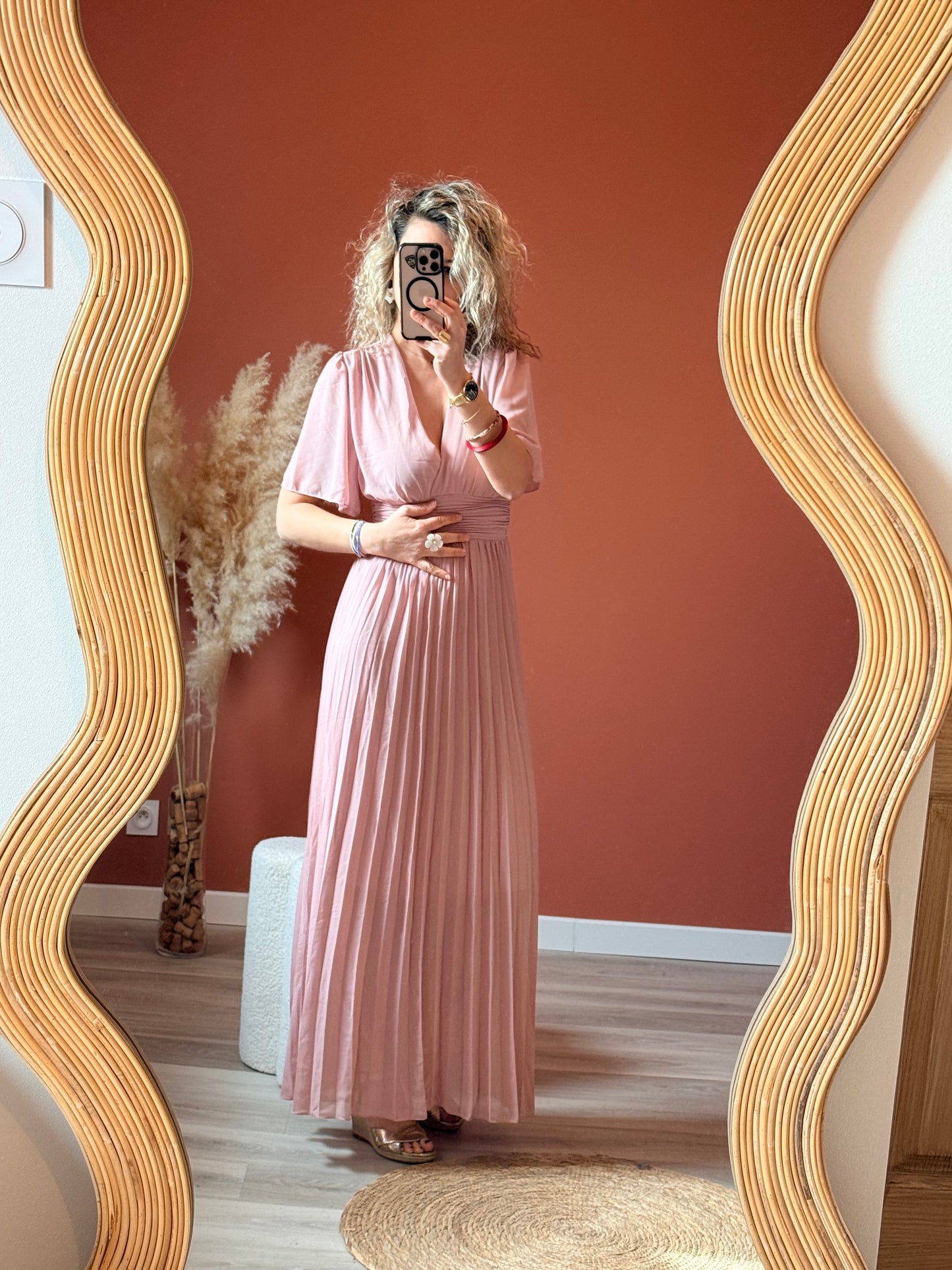 Robe Nanou plissée