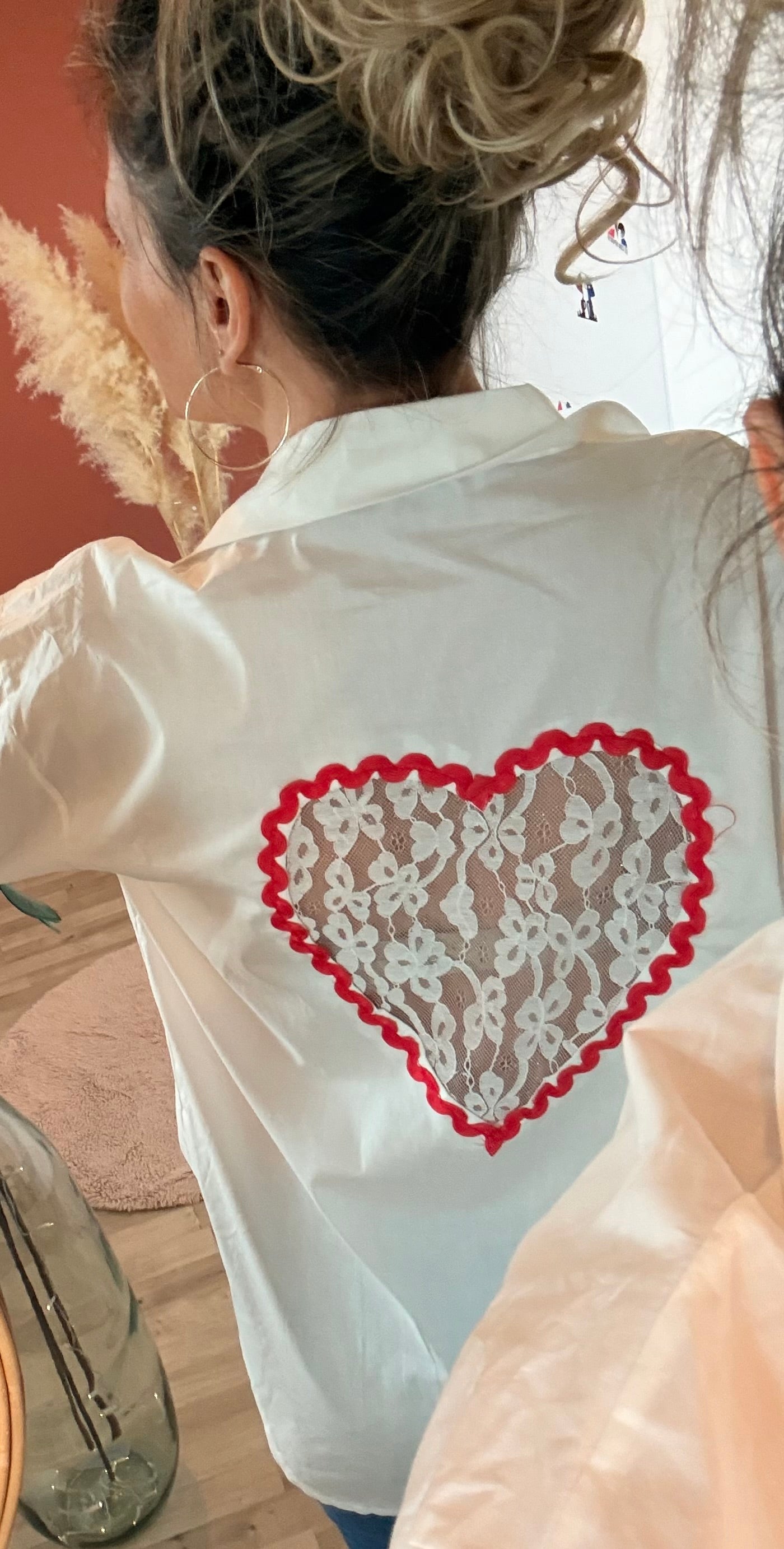 Chemise cœur au dos Naé🤍