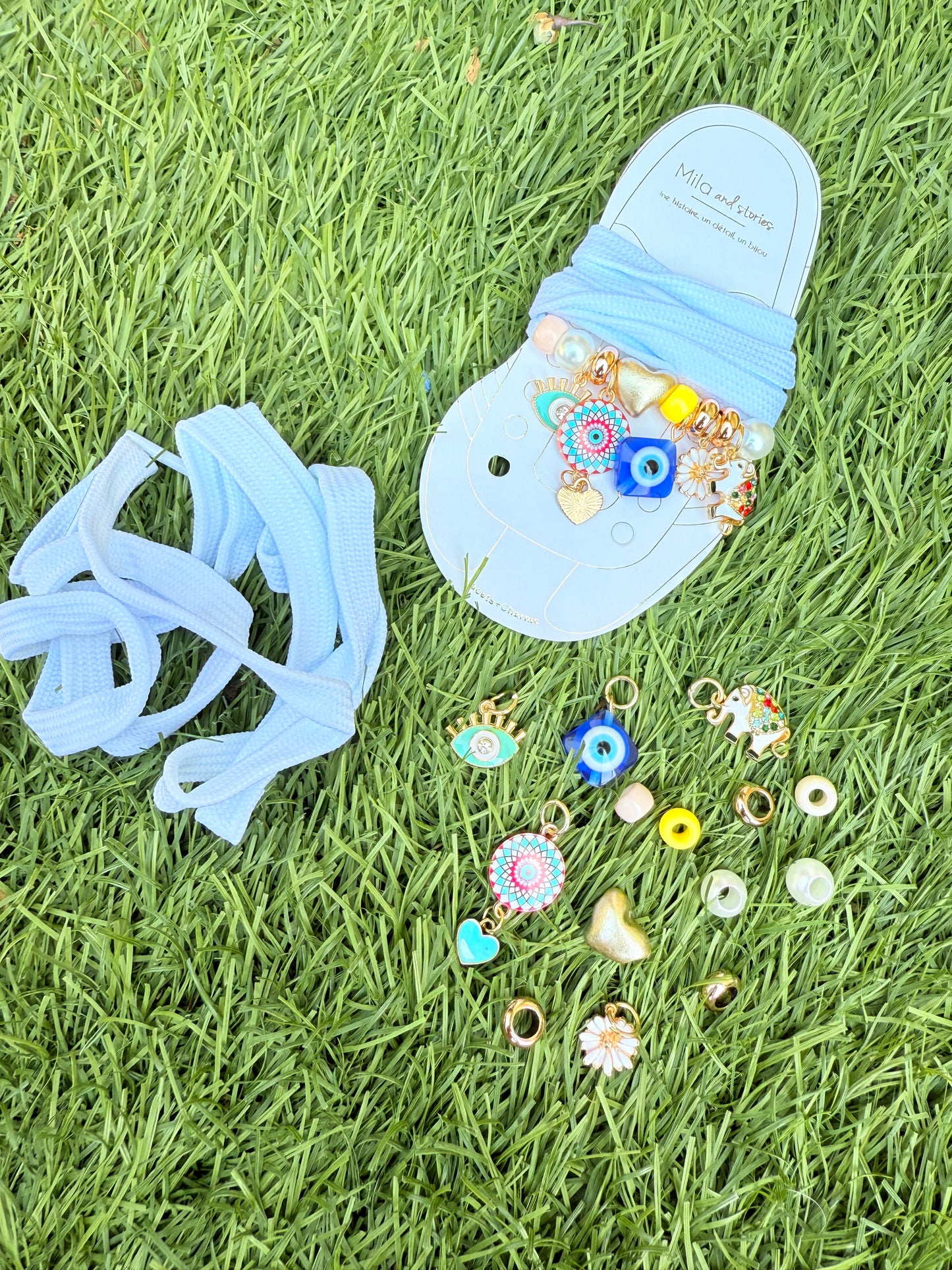 Lacet à charm's MAUVAIS ŒIL