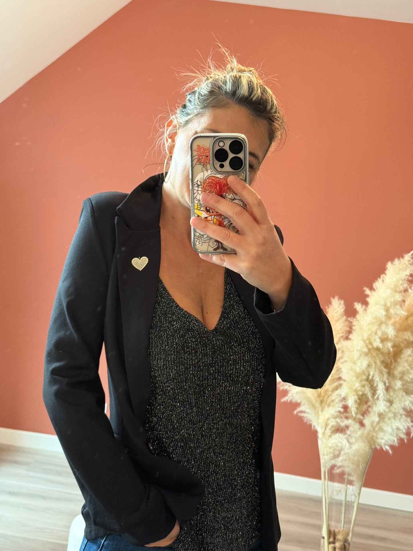 Débardeur Luc paillettes