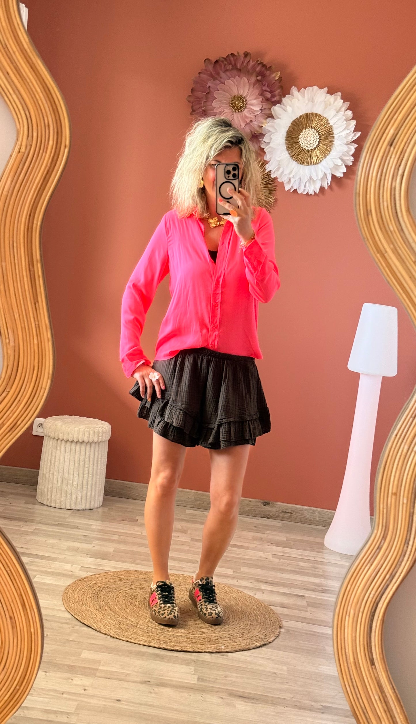Chemise fluo Talia