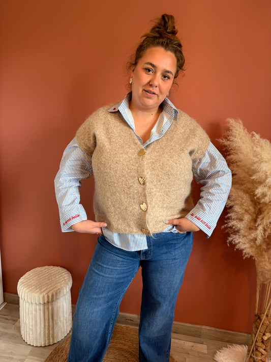 Gilet ample Samir