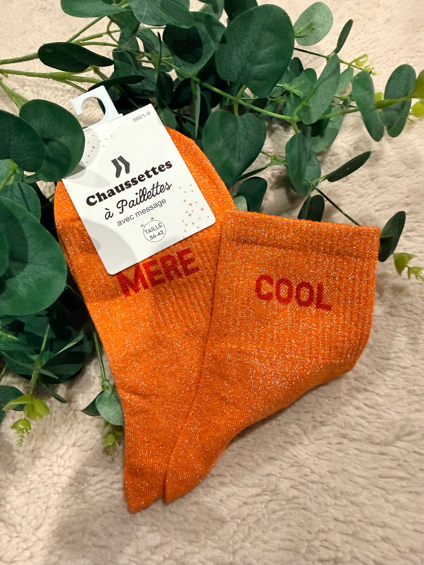 Chaussette paillette Mère cool