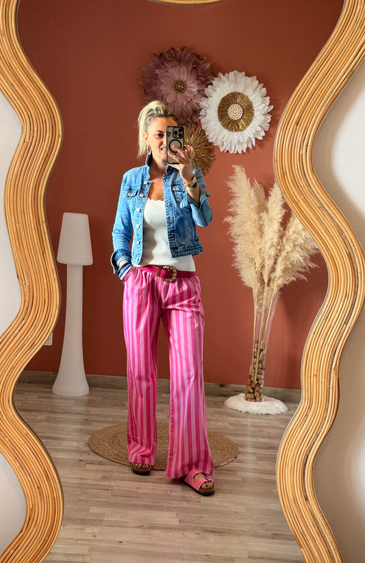 Pantalon rayé⚡️
