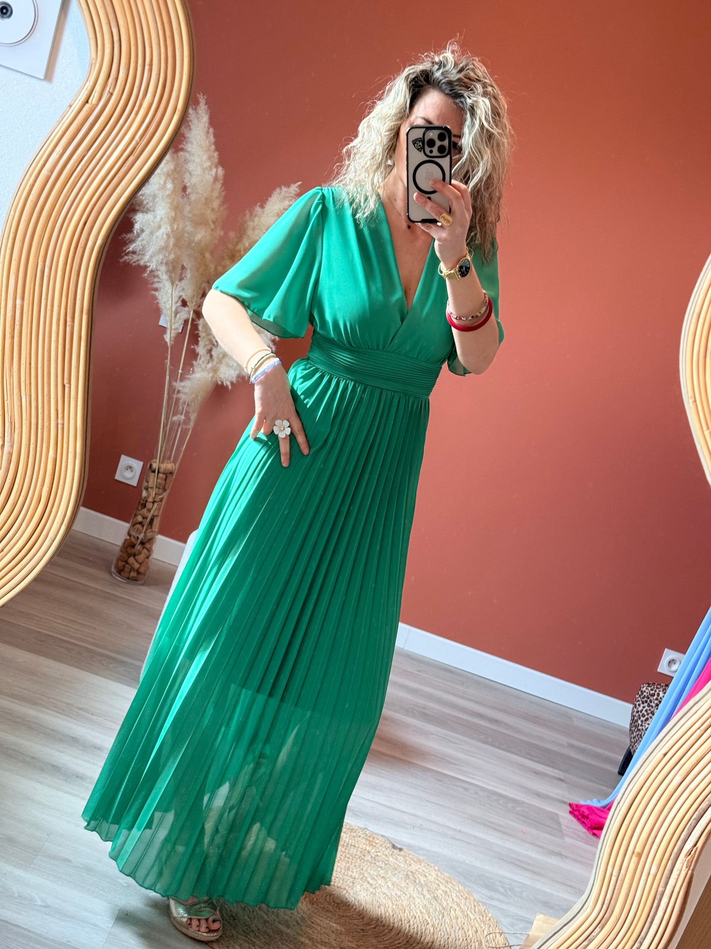 Robe Nanou 💚 plissée