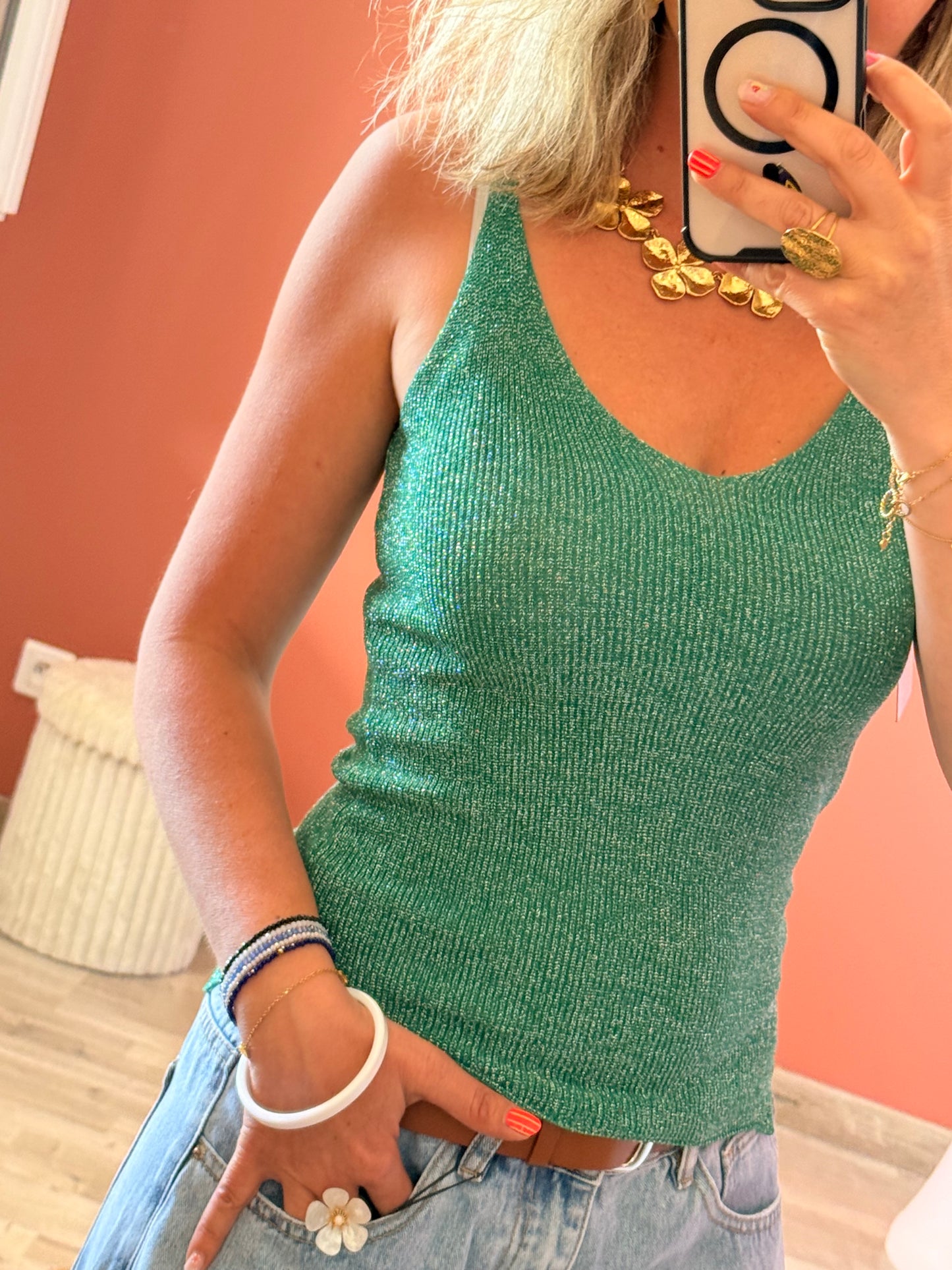 Top Noé en lurex 🌈