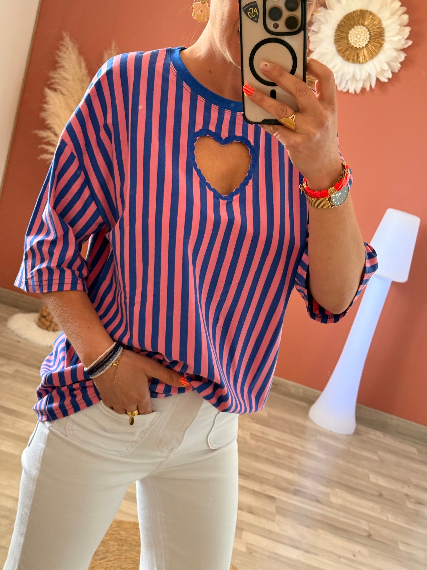 Tee shirt oversize 💜 devant