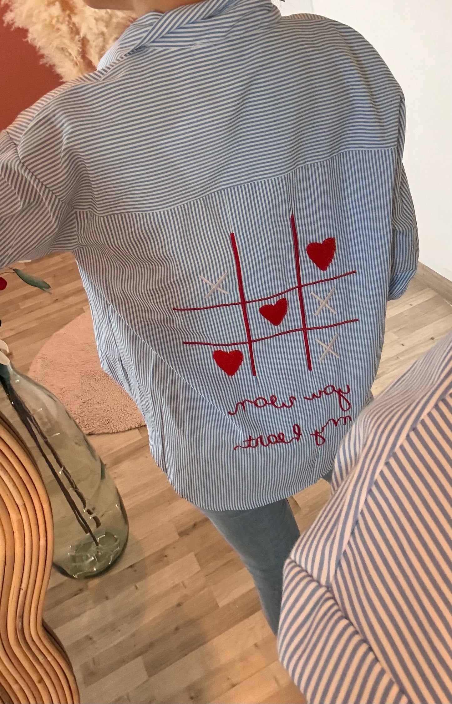 Chemise You won, my heart 🩵🩷