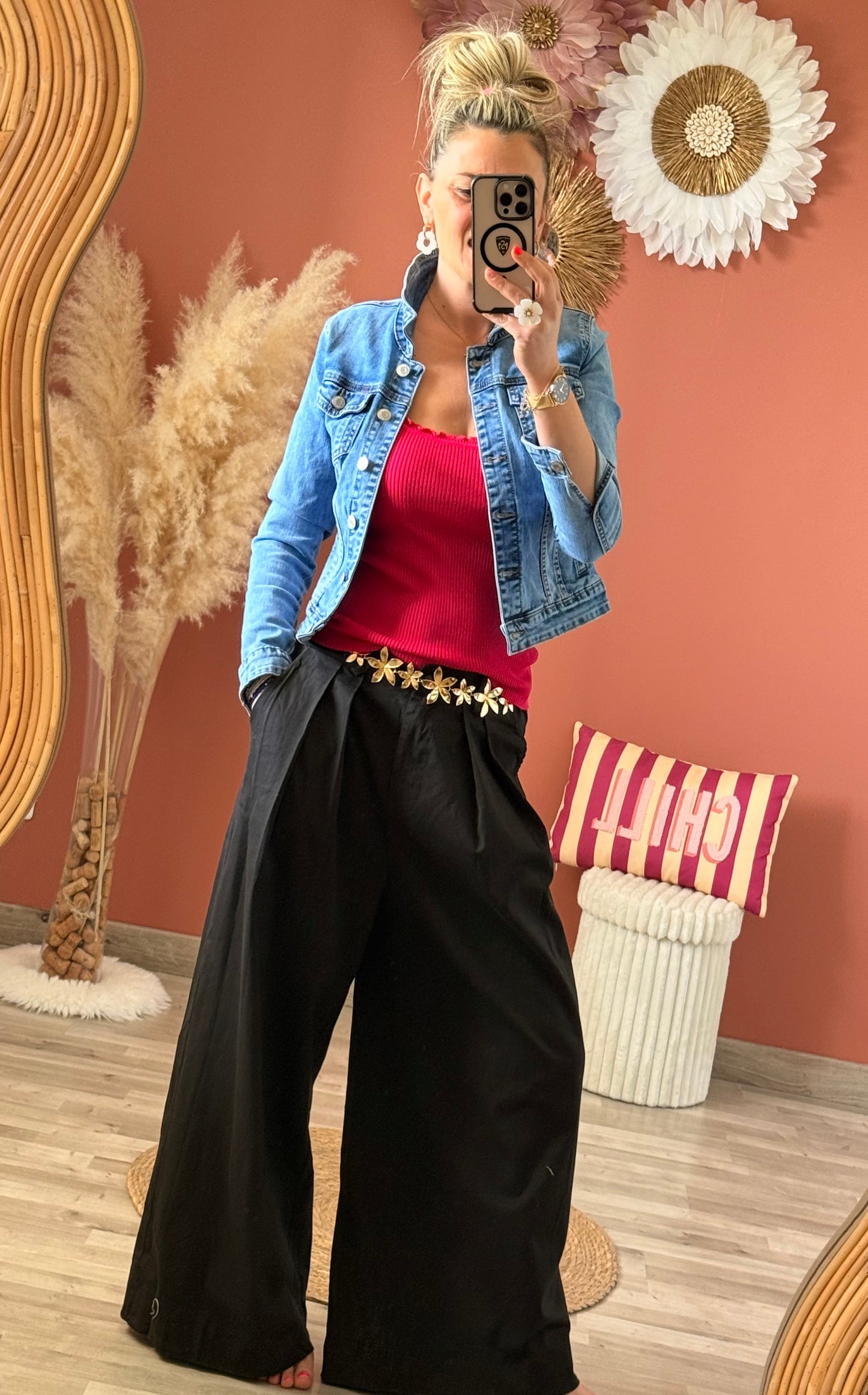 Pantalon Palazzo