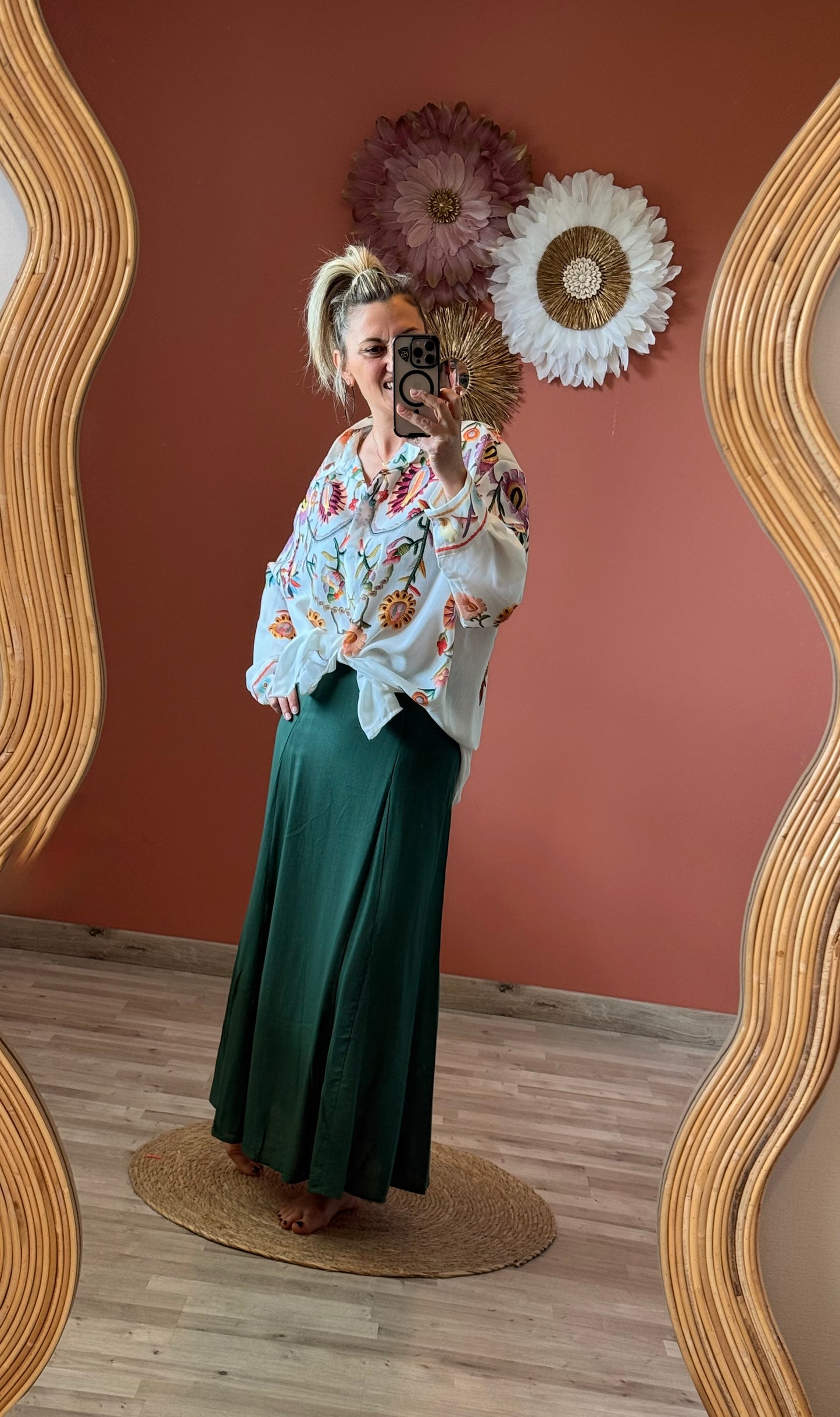 Chemise imprimée Lila