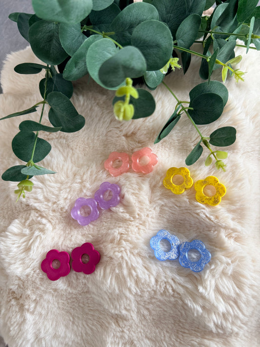 Fleur de boucles d’oreilles 🌸