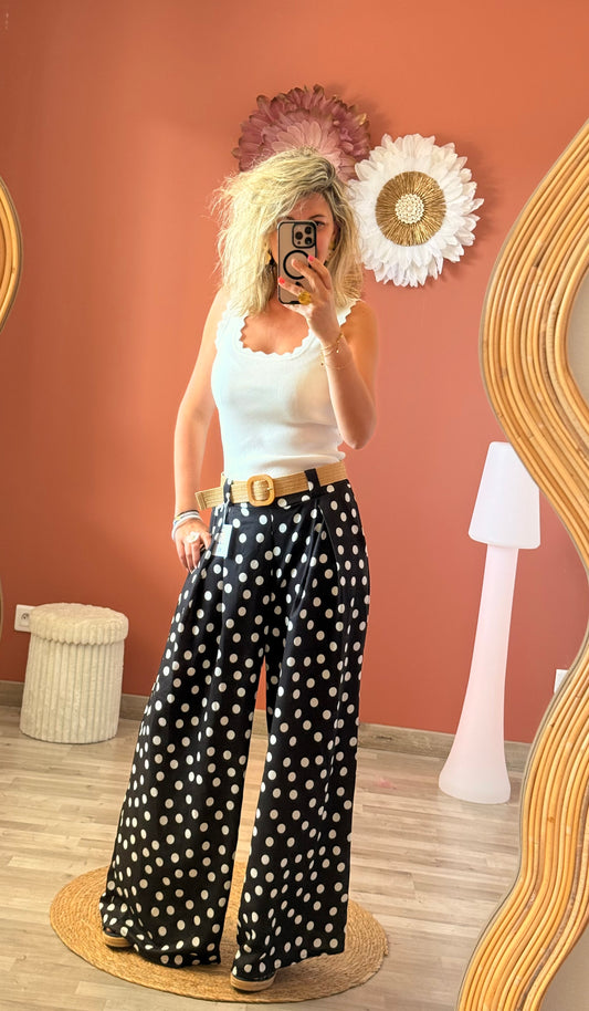 Pantalon à pois Malo