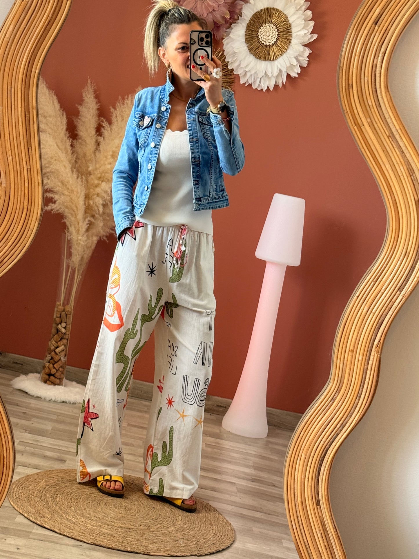 Pantalon imprimé