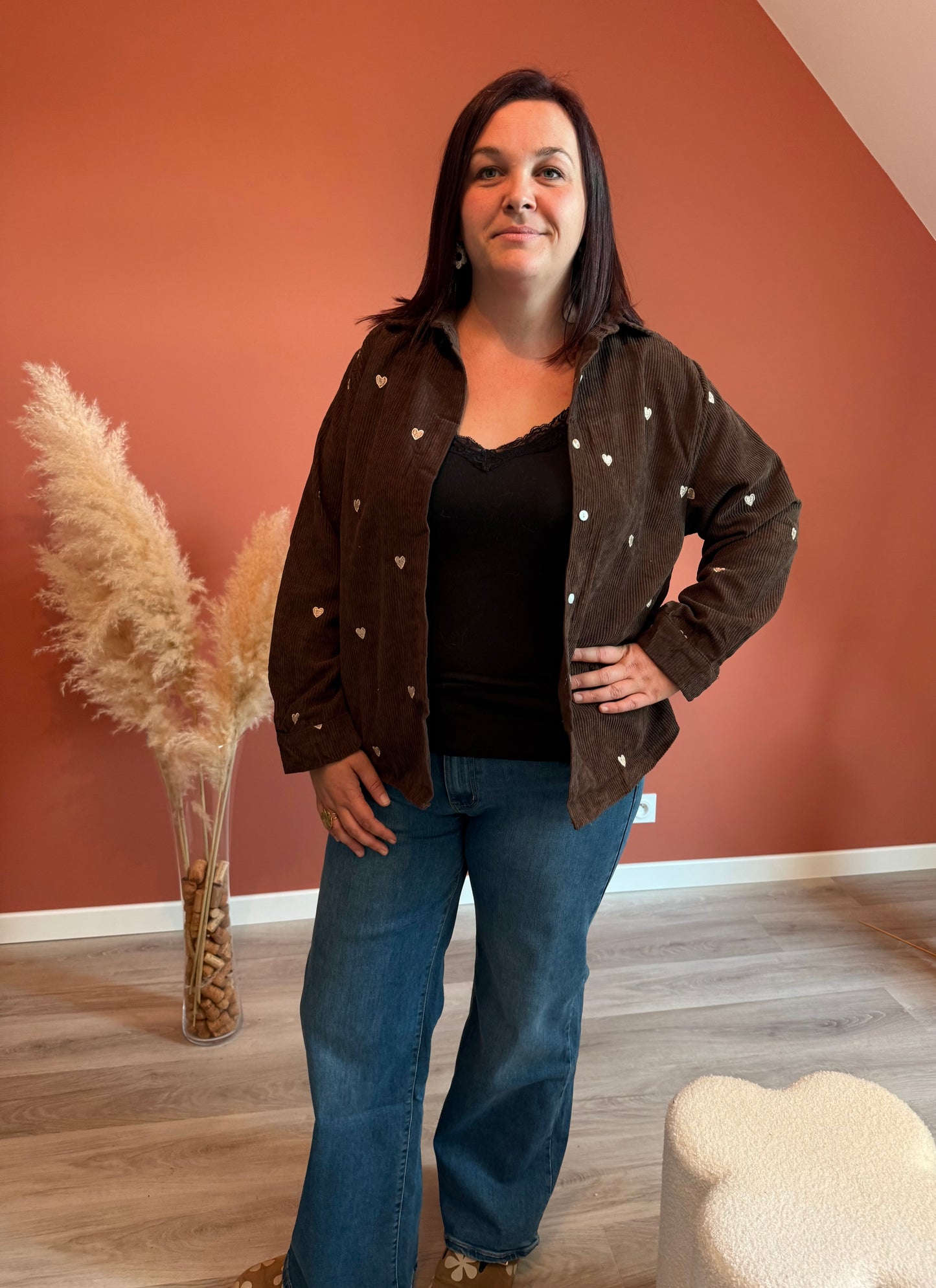 Chemise velours 🤎