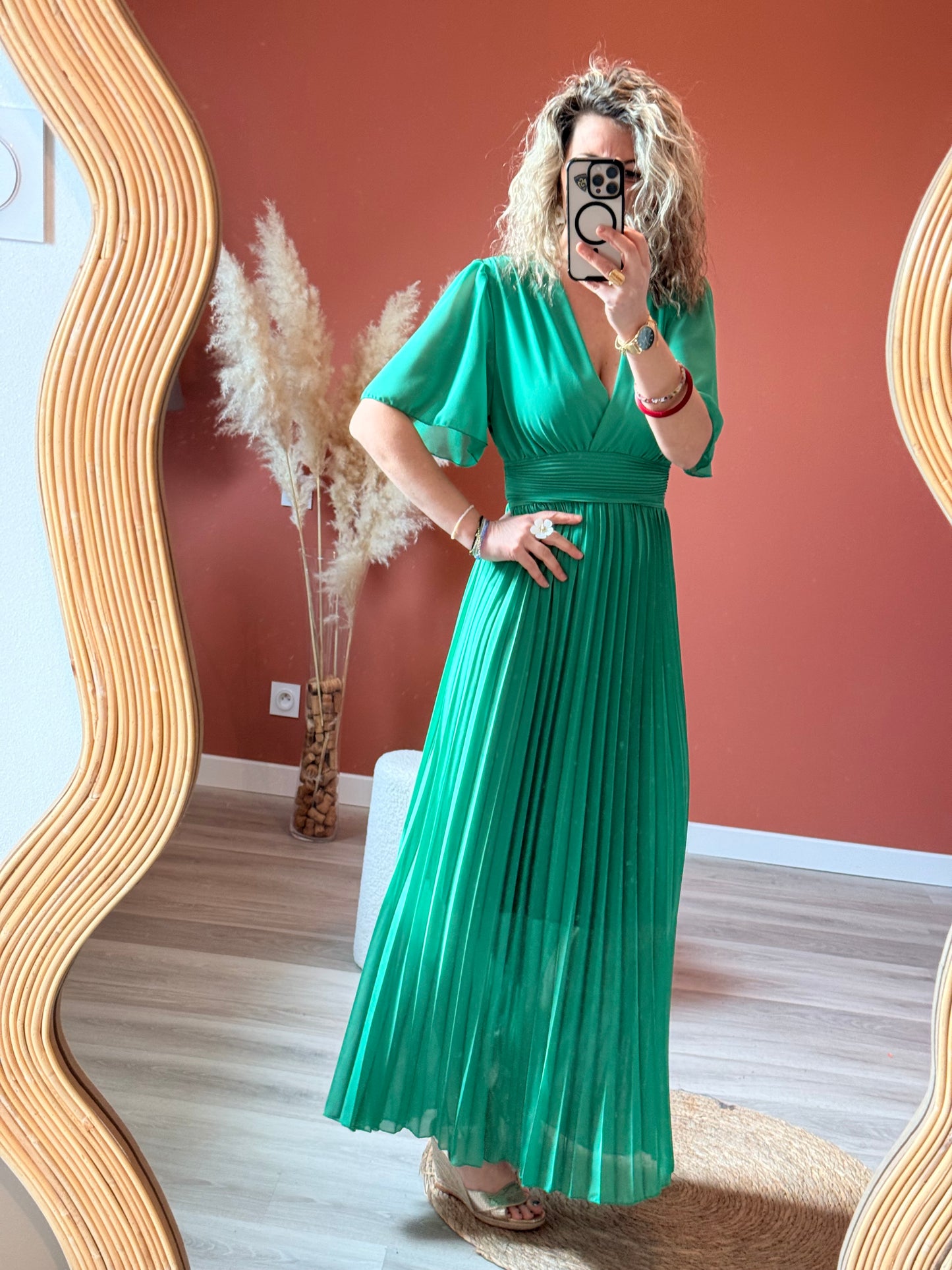Robe Nanou 💚 plissée