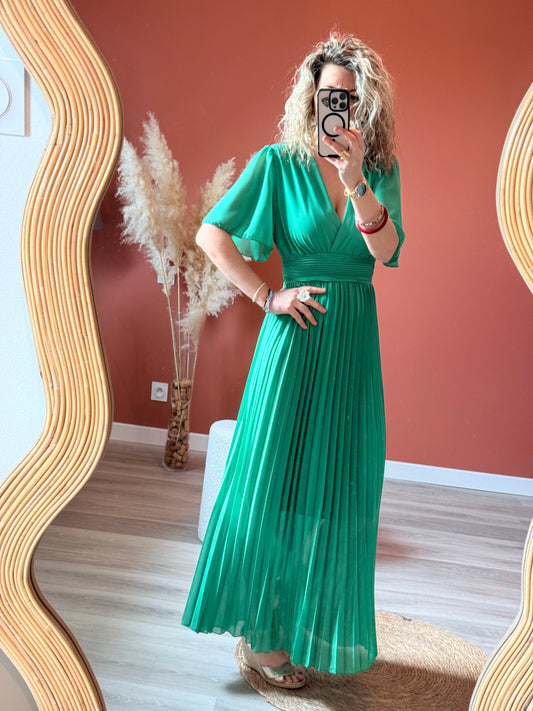 Robe Nanou 💚 plissée