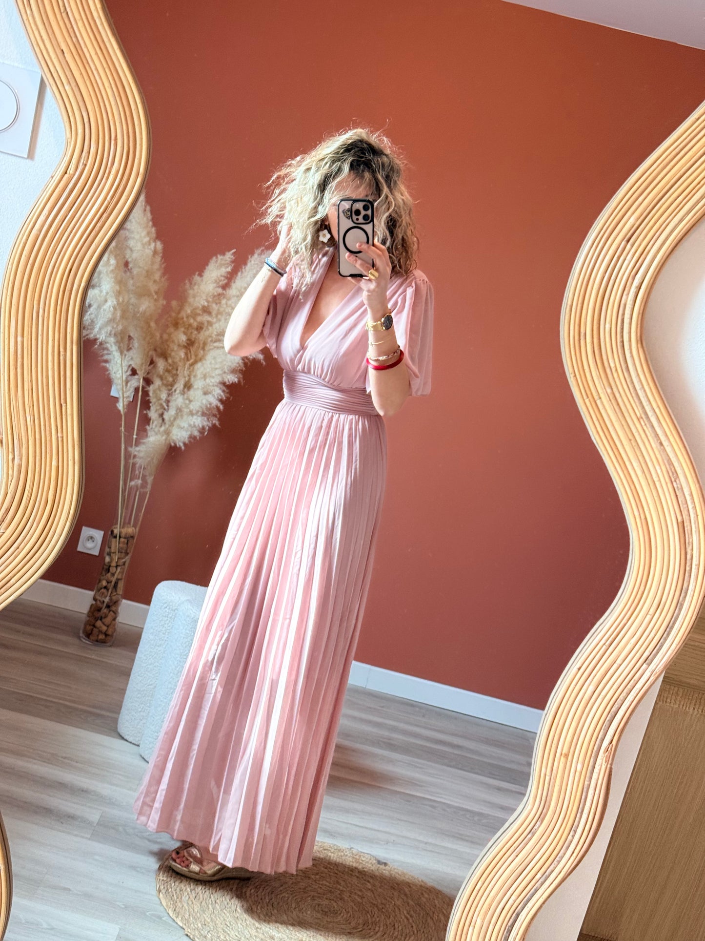 Robe Nanou plissée
