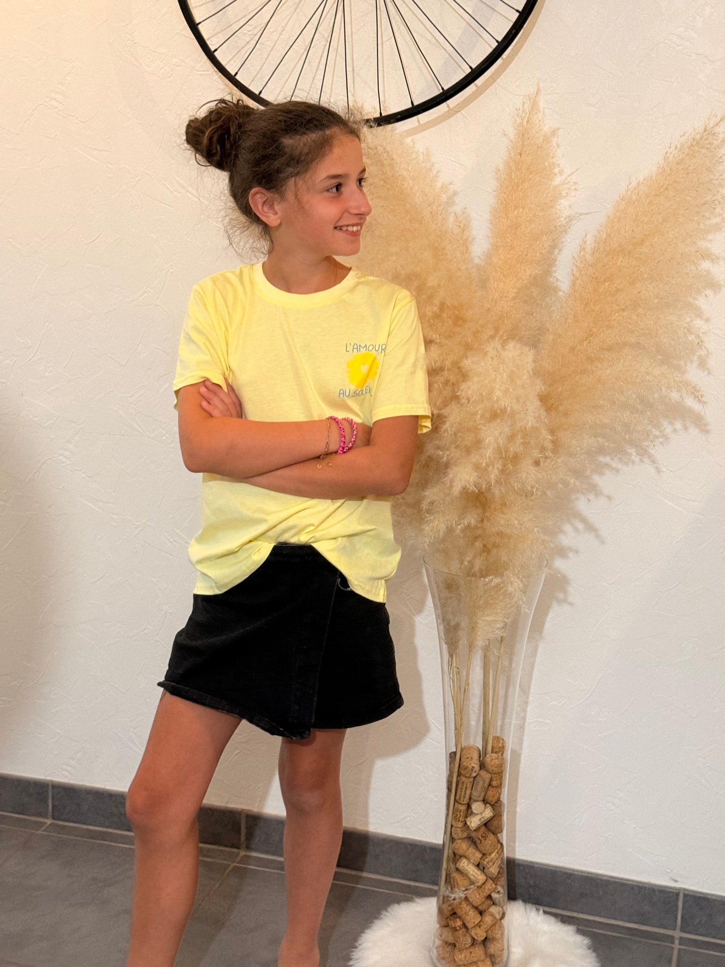 Tee shirt L’amour au soleil 👧