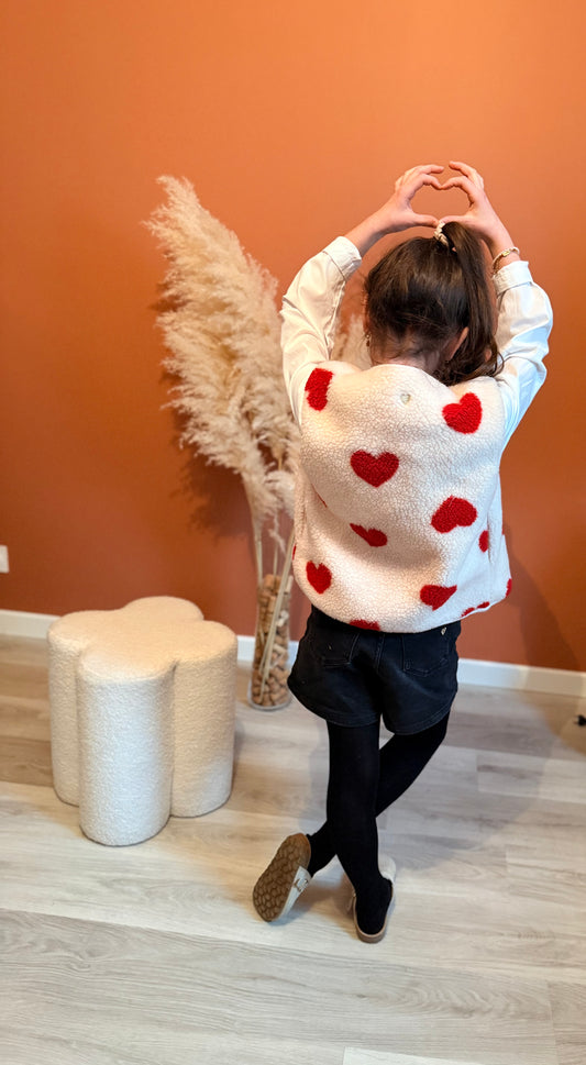 Gilet à cœur Enfant 👧